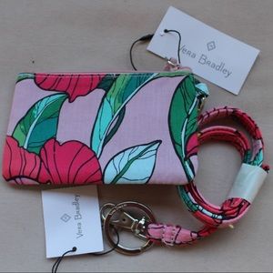 Very Bradley ID wallet and lanyard